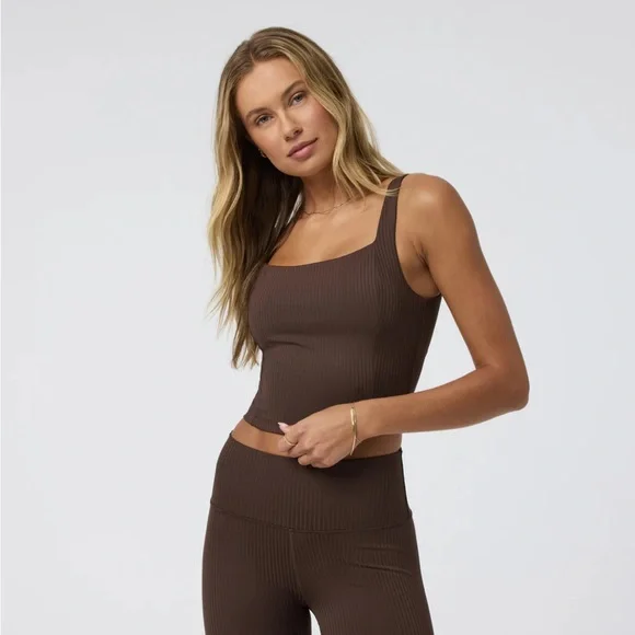 Vuori Inversion Rib Support Tank Java - Picture 1 of 5